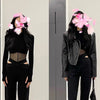Summer Women T Shirt Girls T-Shirt Woman Clothes Long Sleeve Tops Spring Black Slim Tshirt Female Crop Top Tee Sexy Skinny Y2k