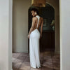 Halter Deep V Backless Long Dress Women Open Back Spaghetti Strap Elegant Party Evening Gown Summer Vacation Beach Dresses 2026