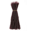 Dreadlock Extensions Loc Extensions Afro Kinky Dreads Extensions for Men/Women, Synthetic Dread Set Thick Soft Locs Extensions