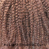 #30 Blonde Virgin Remy Human Hair Bundles 4C Afro Kinky Curly Brown #4 100gram Human Hair Weft Weaving for African Black Women
