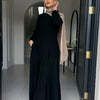 Muslim Abaya Women Dresses Solid Slim Jalabiya Eid 2025 Ramadan Morocco Islam Vestidos Largos Arab Long Robe Dubai Abayas Kaftan