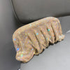 Shiny Rhinestones Handmade Evening Clutch Bags New Folds Purses and Handbags Luxury Designer Wedding Party High Quality