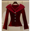 Cardigan Sweaters Jacket Women Fashion Autumn New V-Neck Elegant High Quality Casual Coat Female Short Slim Knitted Ladies Tops
