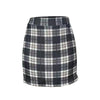 Qianniao style elegant elastic waist half skirt, hip hugging high waist short skirt