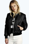 Autumn New Short Jackets for Women Vintage High Street O-neck Bomber Jacket Female Fashion Zipper Long Sleeve Coat Woman