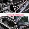 Pink Bling Auto-Zierleisten selbstklebend 5m Strass Auto-Interieur-Zubehör für Frauen Auto Kristall Tür Aufkleber Auto Armaturenbrett s