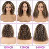Deep Wave Bob Wig Human Hair Glueless Highlight 5x5 HD Lace Front 220% Density 4/27 Colored Ombre Wear and Go Human Hair Wigs