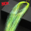 Shiny Sparkle Hair Tinsel 150PC/120cm Thin Colorful Rainbow Silk Hair Extensions Dazzles Women Hippie for Braiding Headdress
