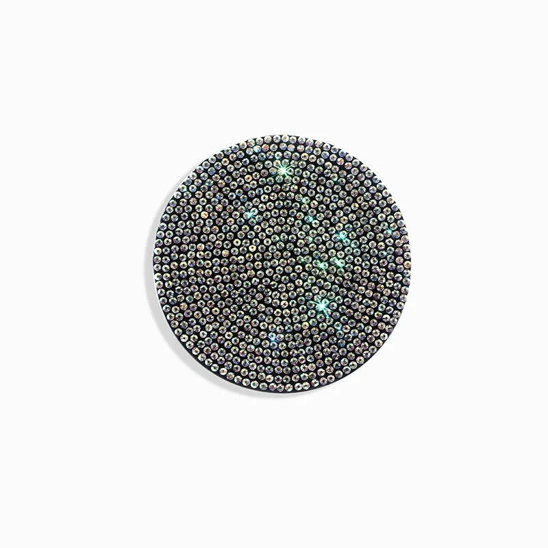 2 Stück Auto-Anti-Rutsch-Wassertassenuntersetzer Diamant Auto Untersetzer Wassertassen-Einsatzuntersetzer Pads Universelle Auto-Getränkehalter Innenzubehör