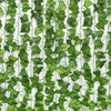 1/6pcs 2.2M Artificial Plant Green Leaves Ivy Wall Hanging Vine Plants Wedding Home Decor Garden DIY Garden Decoration