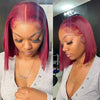 Peruanische Highlight P4/27 Bob Lace Front Perücken 100% Echthaar Perücken Bob Lace Perücken für Frauen Ombre Blonde Glatte Lace Closure Perücke