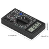 Digital-Multimeter-Tester, DT830B Elektrischer Voltmeter-Amperemeter, tragbares Volt-Multimeter, Autobatterietester, Stromkreistester