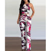 Summer Two Piece Set Women Fashion Short Print Sleeveless Vest High-waisted Wide-leg Pants Suit Two Piece Set Women Casual Suit