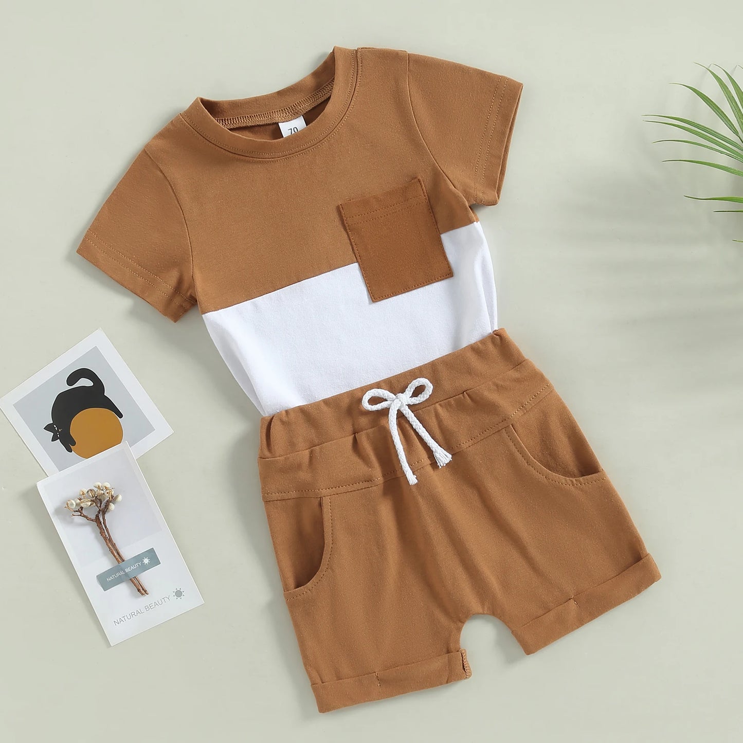 ma&baby 0-3Y Toddler Infant Baby Boy Girl Clothes Sets Casual Short Sleeve T-shirt Tops Shorts Summer Outfits Clothing