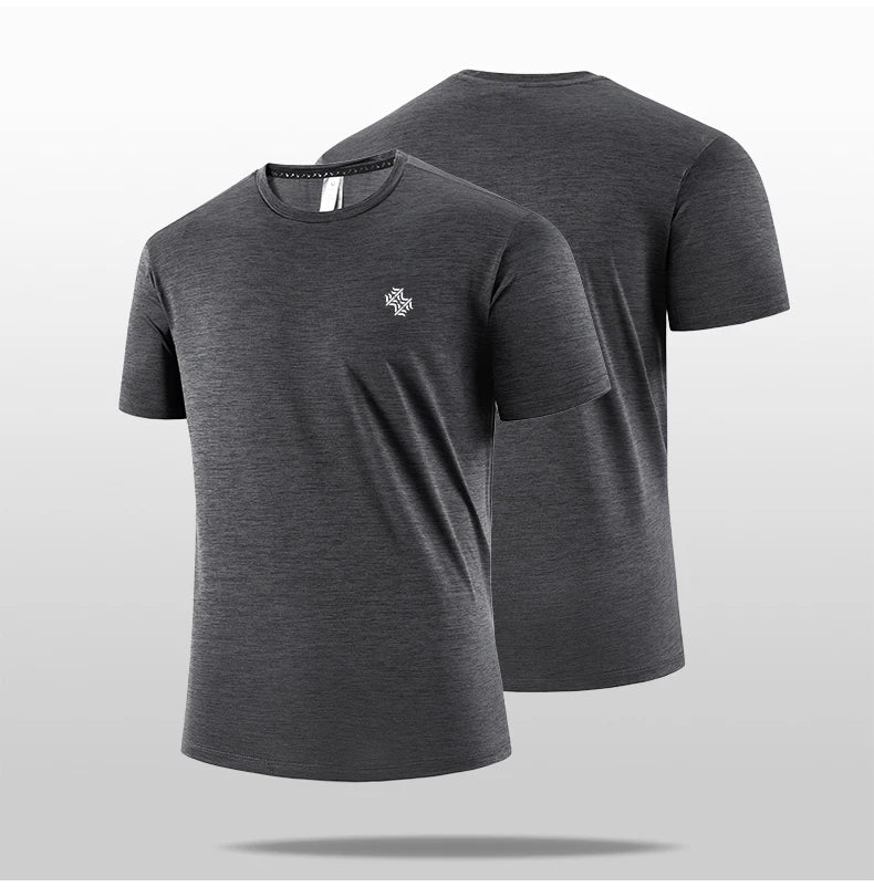 SBWL Fashion football style men's outdoor running fitness loose short sleeve T-shirt Breathable quick drying casual Gym Tops