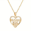 Damen-Halskette mit Mama-Buchstaben, trendiger Partyschmuck, Weihnachts-Halloween-Geschenk, Valentinstagsgeschenk für Frauen, Mütter, Familie, Freunde