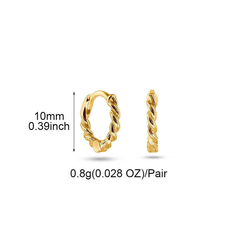 CRMYA Gold Silber gefüllt 16mm 14mm 12mm Blumen baumelnde Ohrringe Zirkonia Creolen für Damen Mädchen Schmuck Großhandel