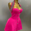 2025 Women Black Sexy Off the Shoulder Shinning Crystal Bodycon Bandage Long Dress Gloves Elegance Celebrate Evening Party Dress