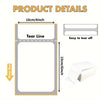4x6 Inch Direct Thermal Labels 500 Labels Per stacked -Strong Adhesive, Labels Resistant to Water & Grease For shipping label