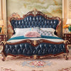 Nordisches Luxus-Ästhetik Bett Queen Size Günstig Niedlich Salon Schlafzimmer King Size Modern Holz Leder Camas Matrimonial Zimmer Möbel