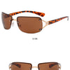 New Frameless Decorative Diamond Sunglasses Women's Design Brand Luxury Sun Glasses Outdoor Leisure Eyewear UV400 Gafas De Sol