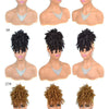 Synthetic Afro Puff Drawstring Ponytail Hair Bun 10 Inch Short Afro Kinkys Curly Afro Bun Extension Hairpieces Large Size