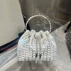 Wedding Party Clutch Purse Glitter Shiny Diamond Banquet Bag Women's Handbag Luxury Fashion Evening Bag Shoulder Chain Bag