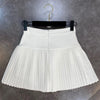 2024 Spring Summer New Arrivals High Waist Short Mini Pleated Skirt Streetwear Women Slim Fashion Korea Kawaii A Line Skirt