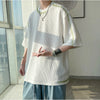 Herren Sommer Qualität T-Shirts Manuelle Naht Harajuku Lässiges T-Shirt Für Männer 2023 Neu Neutral Oversize T-Shirts Kurzarm Oberteile