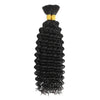 Human Braiding Hair Deep Wave Bulk for Braiding No Weft Deep Curly Braiding Hair for Boho Braids Brazilian Virgin Human Hair