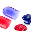 1Pc Double Hole Pencil Sharpener Transparent Pen Knife Kid Student Cutting Manual Pencil Sharpener Stationery School Supplies