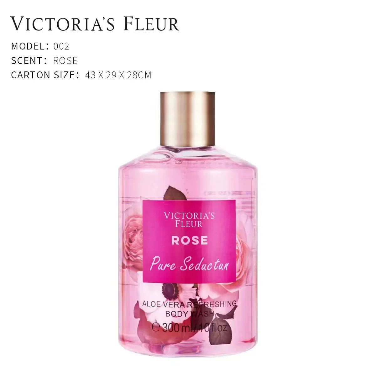 Victoria fragrance shower gel lasting fragrance secret language of love Moisturizing&oil controlling deep cleaning