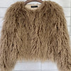 2023 Women Faux Fur Coat Autumn Winter High Quality Fluffy Short Coat Faux Fur Jacket
