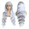 30 40 Inches Silver Grey Body Wave Lace Front Wigs 613 Hd Lace Frontal Wig 13x6 Raw Vietnamese Colored Human Hair Wigs For Women