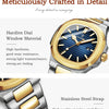 POEDAGAR Luxury Square Watch for Woman Waterproof Luminous Date Ladies Watch Stainless Steel Quartz Women's Watches Female Reloj