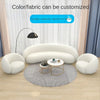 Nordic Reception Sofa Simple Modern Living Room Small Apartment Creative Circular Arc Sofa Net Celebrity Furniture Couch Muebles