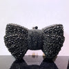 Newest Rhinestone Green/Black Clutch Purse Bow Luxury Diamond Women Red Evening Clutches Bags Wedding Bridal Bag Stones Handbags
