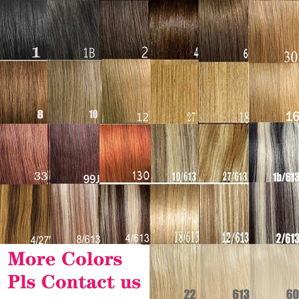 ZZHAIR 100% Brazilian Human Remy Hair Extensions 16"-26" 1Pcs Set 100g-200g One Piece 5 Clips In Natural Straight
