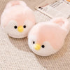 Funny Fuzzy Penguin Slippers Girls Novelty Indoor Shoes Women Soft Furry Slippers Female Plush Home Shoes Animal Flip Flops