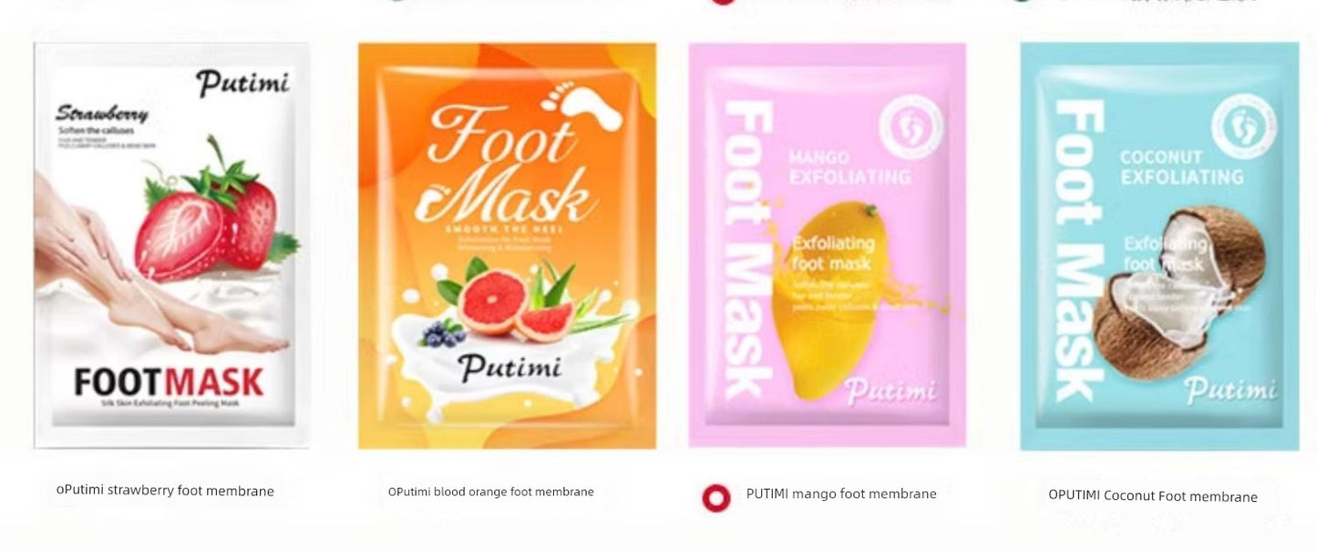 Lavendel Fußmaske Peeling Socken 1 Paar Lavendel Fußmaske Peeling