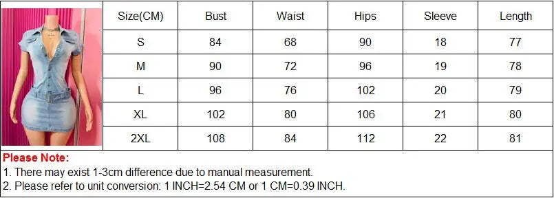 2025 Neues Jeanskleid Kurzarm Damen Schick Sexy Sommer Elegant Schmal Stretch Acid Wash Vintage Gürtel Jeans Bodycon Kleider