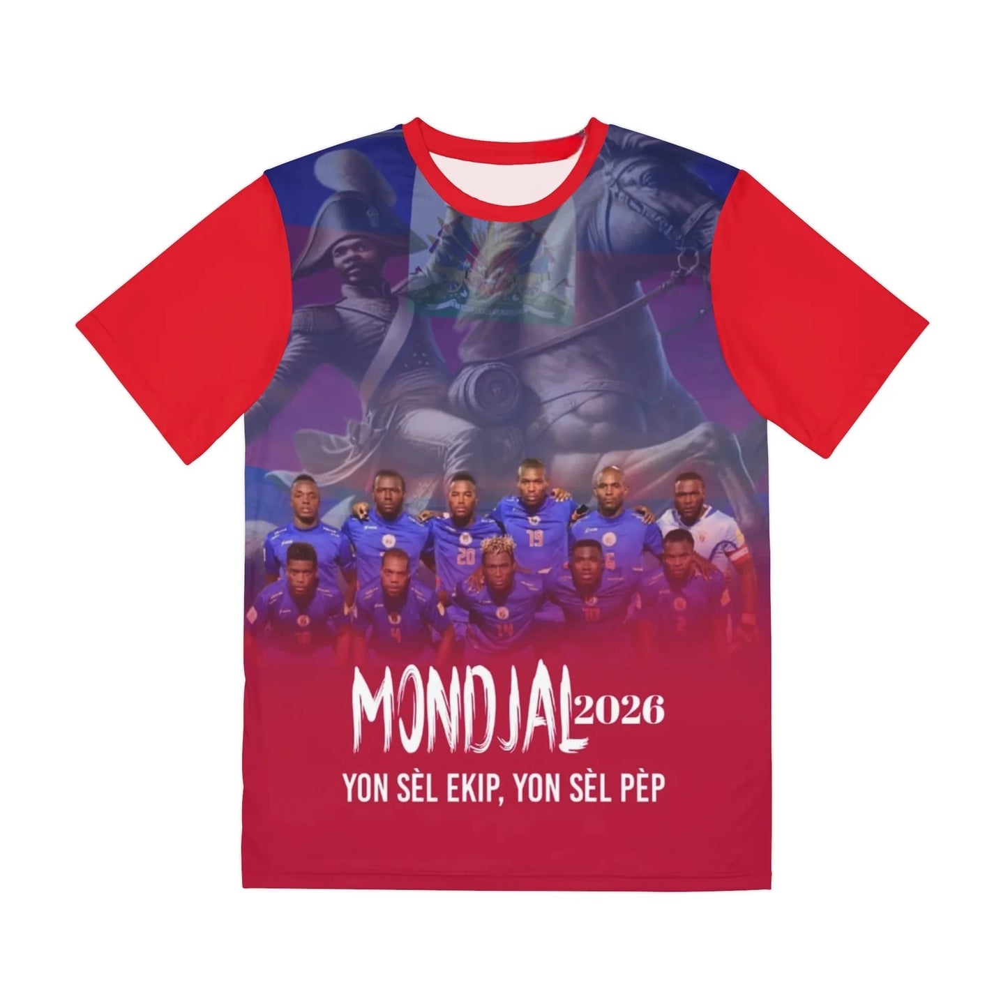 Ayiti Haiti National Football T-Shirt Men FYÈTE AYITI Players Graphic Print Tee Summer Casual Short Sleeve Haitian Fan Shirt Top