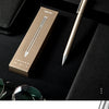 DELI Metal Sign Pen 0.5mm Gel Ink Pens Golden Silver Color Metallic Writing Pen Office Supplies