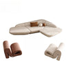 Aesthetics Curved Luxury Sofa Leisure Reception Corner Cute Sofa Office Negotiation Designer Art Muebles Entrance Hall Furniture