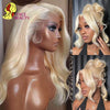 360 Lace Frontal Wig 613 Blonde 13x4 13x6 Body Wave Lace Front Wig Preplucked Brazilian Lace Front Human Hair Wigs 30 32 38 Inch