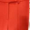 Pantsuit Suits Blazer Women Red Orange New Design Flare Pants Set Two Piece Sets Festival Office Business Female Suit Outfits