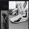 Men's Casual Thick Soled Sneakers Breathable Shoes New Autumn Men Slip on Antiskid Walking Flats Shoes Fashion Vulcanized Shoes