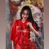 Letter Print T-Shirts Top Women 2025 Spring Summer V-Neck See Through Backless Loose Short Sleeve Y2K Sexy Trend Streetwear Tops