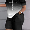 Fashion White 2 Piece Set For Women Long Sleeve Shirt And Shorts Two Piece Suit Women 202 Summer  Casual Home Sets