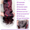 1b/99j Burgundy Highlight Body Wave 13x4 HD Lace Front Human Hair Wig Brazilian 30 32 Inch Colored 13x6 Lace Frontal Wigs 200%